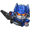 Ravage Eject! Soundwave & Ravage emote. Obtained via the MLBB X Transformers gallery.