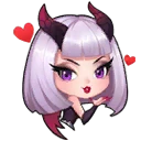 "Scarlet Kiss" Obtain via Emote Bundle.