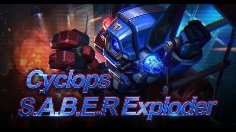 Cyclops - S.A.B.E.R Exploder Skin Spotlight