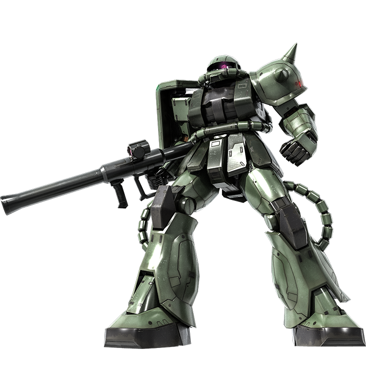 MS-06F Zaku II | Mobile Suit Gundam: Battle Operation 2 Wiki | Fandom