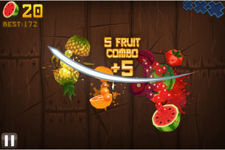 Fruit Ninja Classic (iOS or Android Game App)