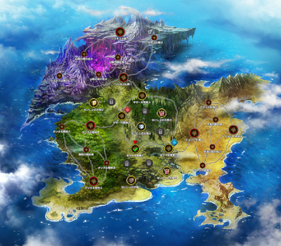 Chocobocalypse JP Map