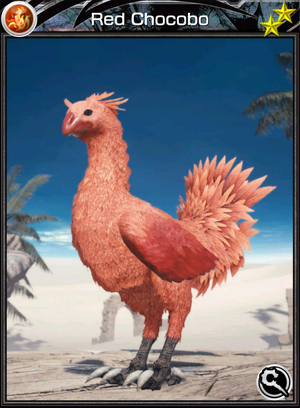 Red Chocobo (Card) - Mobius Final Fantasy Wiki