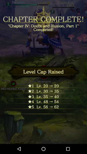 Upon completing Mogheim, the level cap for ability cards raises.