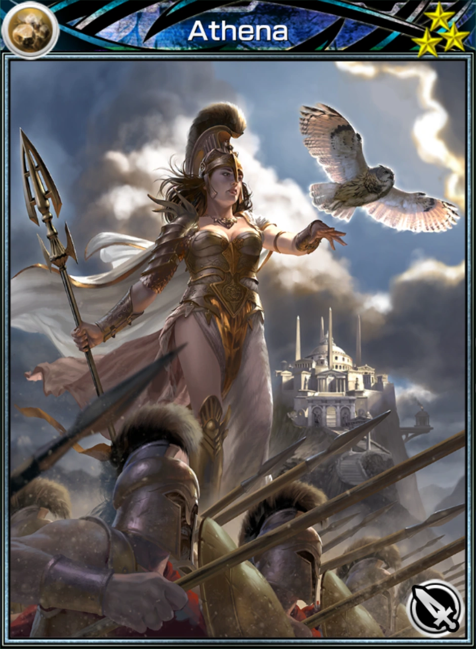 Athena (Card) Mobius Final Fantasy Wiki