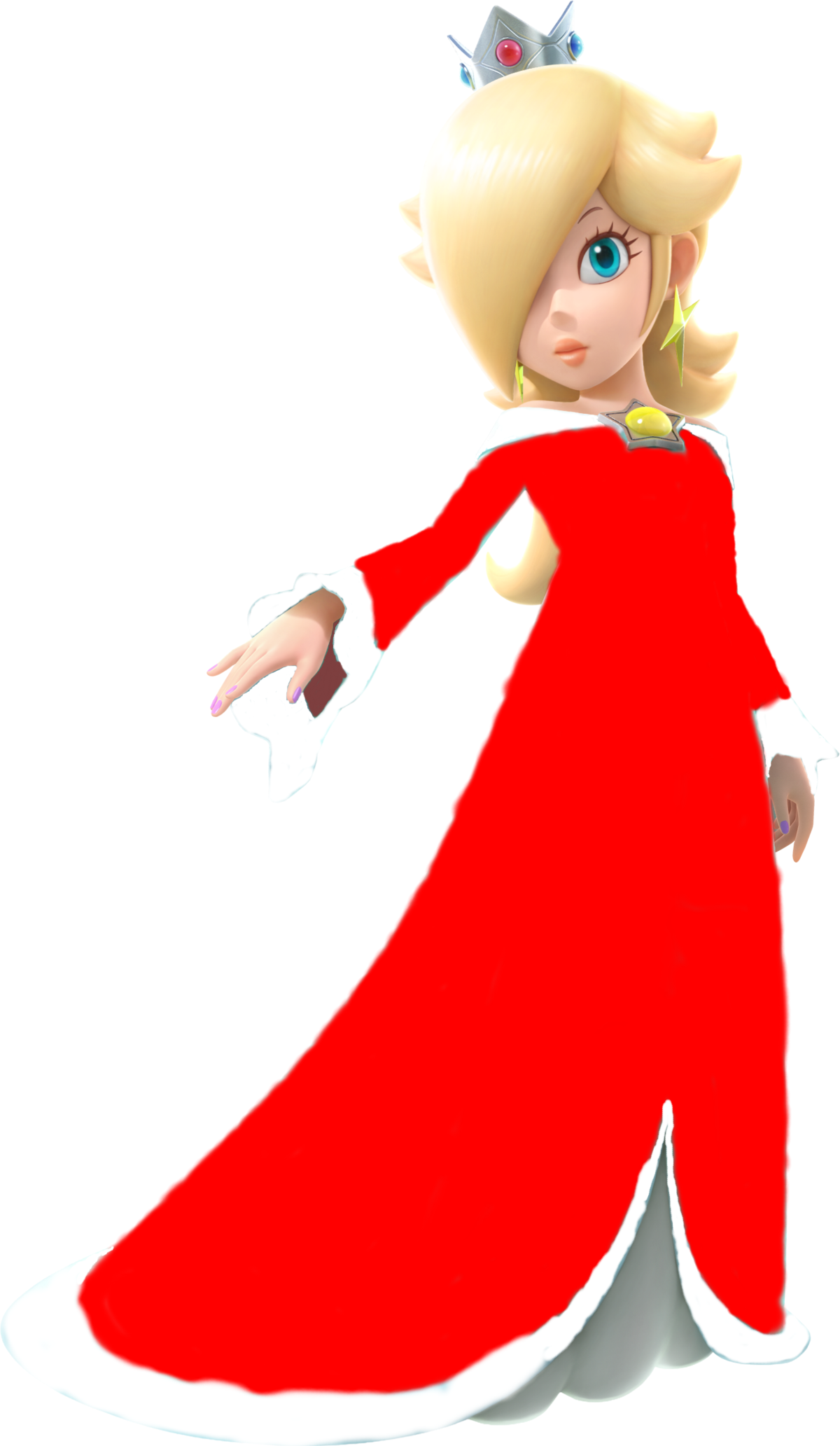 super mario 3d world rosalina fire flower