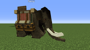 Mammoth sitting