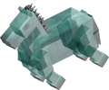 A ghost horse.