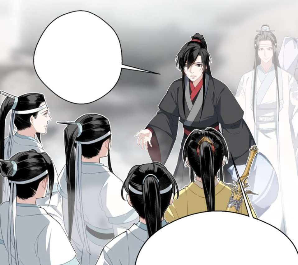 wei wuxian and lan wangji (modao zushi) drawn by xiaoyijianglan