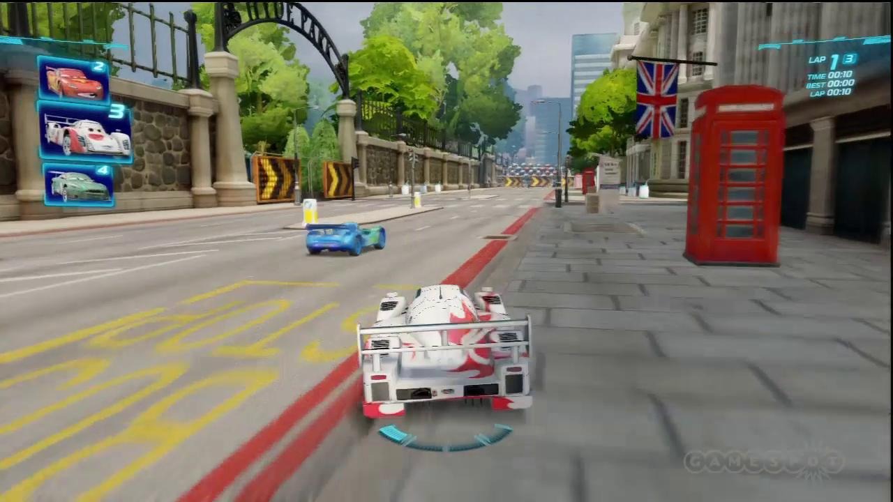 Cars 2: The Video Game - 2-Wheel Slalom Gameplay (Multi) 