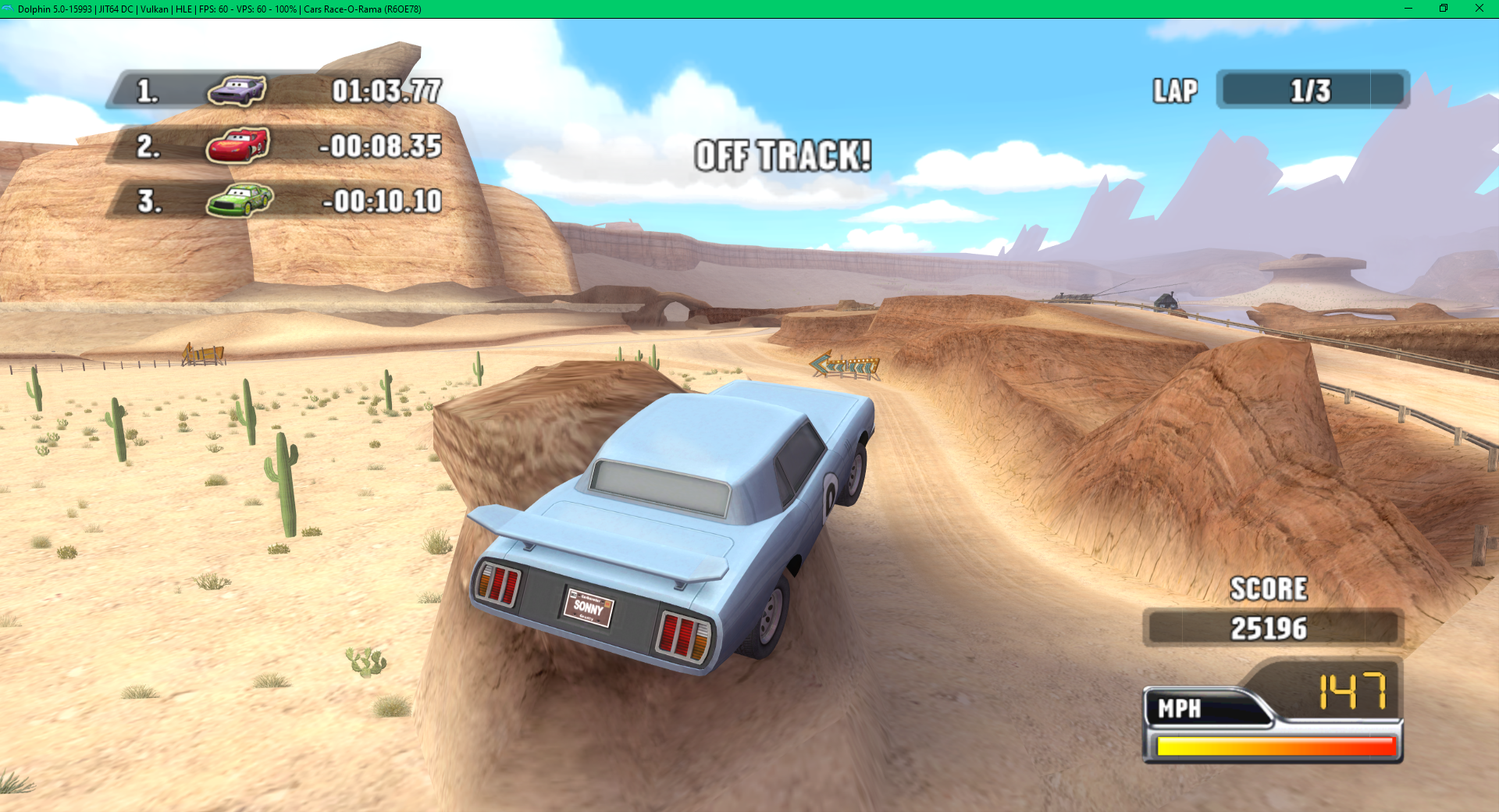 Can you play Cars Race-O-Rama on cloud gaming services?