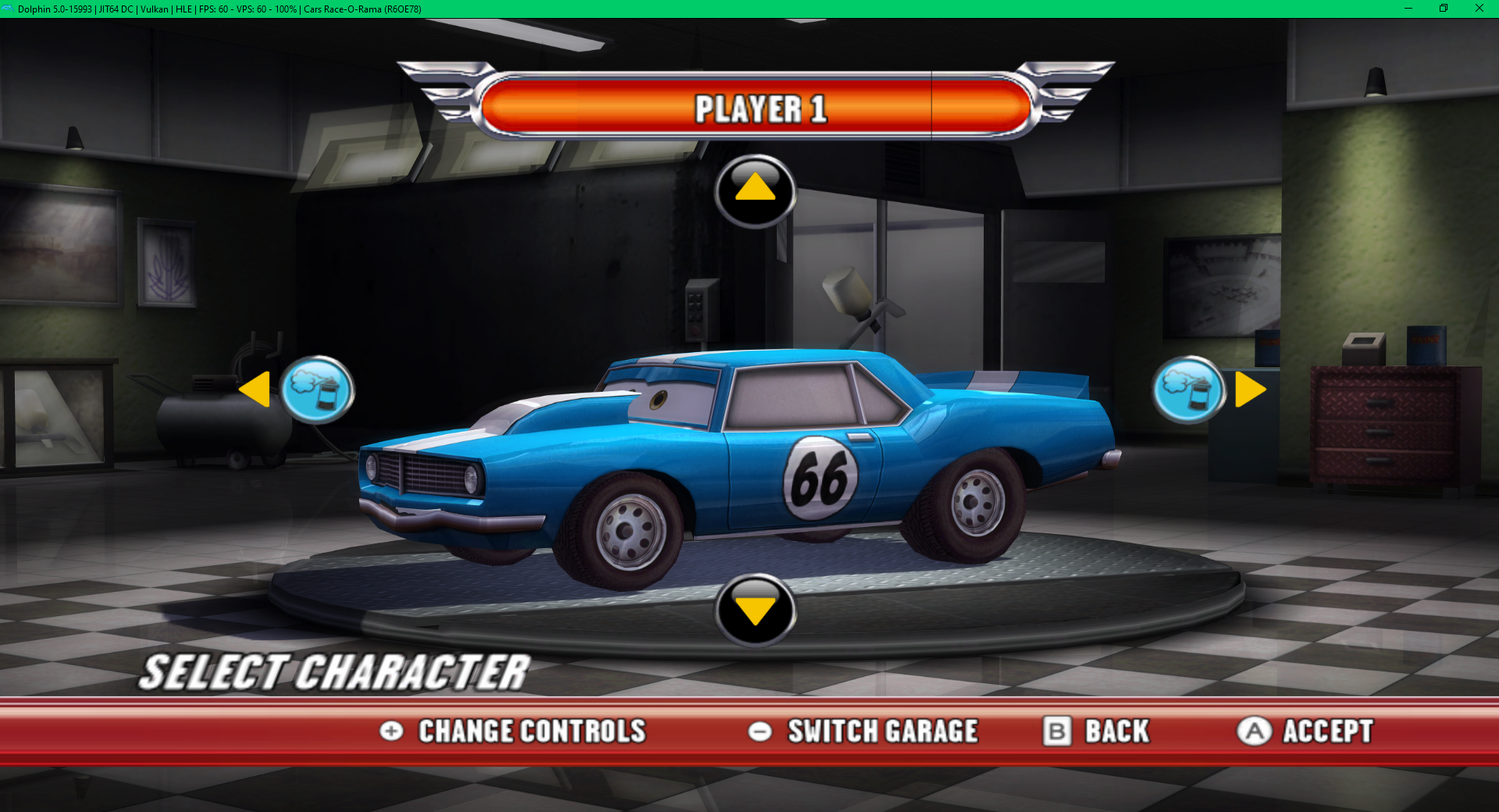 Cars Race-O-Rama, Dolphin Emulator 5.0-9213 [1080p HD]