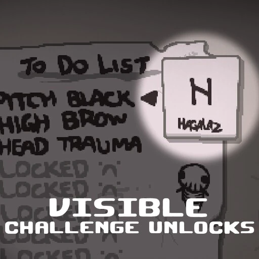 Visible challenge unlocks