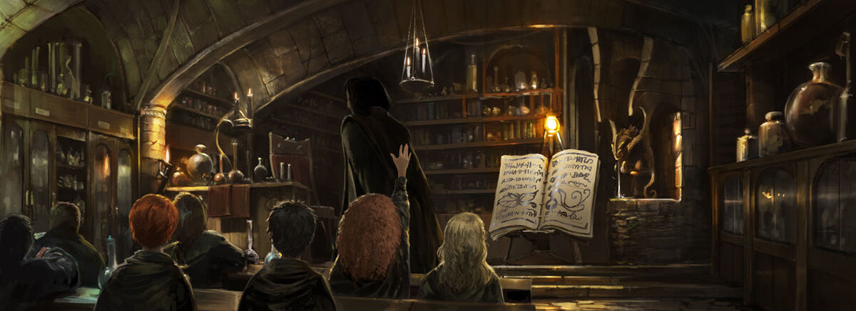 Potions Class, Model Hogwarts Wiki