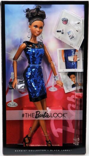 The barbie look black label sales