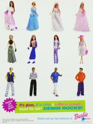 Vêtement Barbie Fashion Avenue 2001 Radiant Ruby