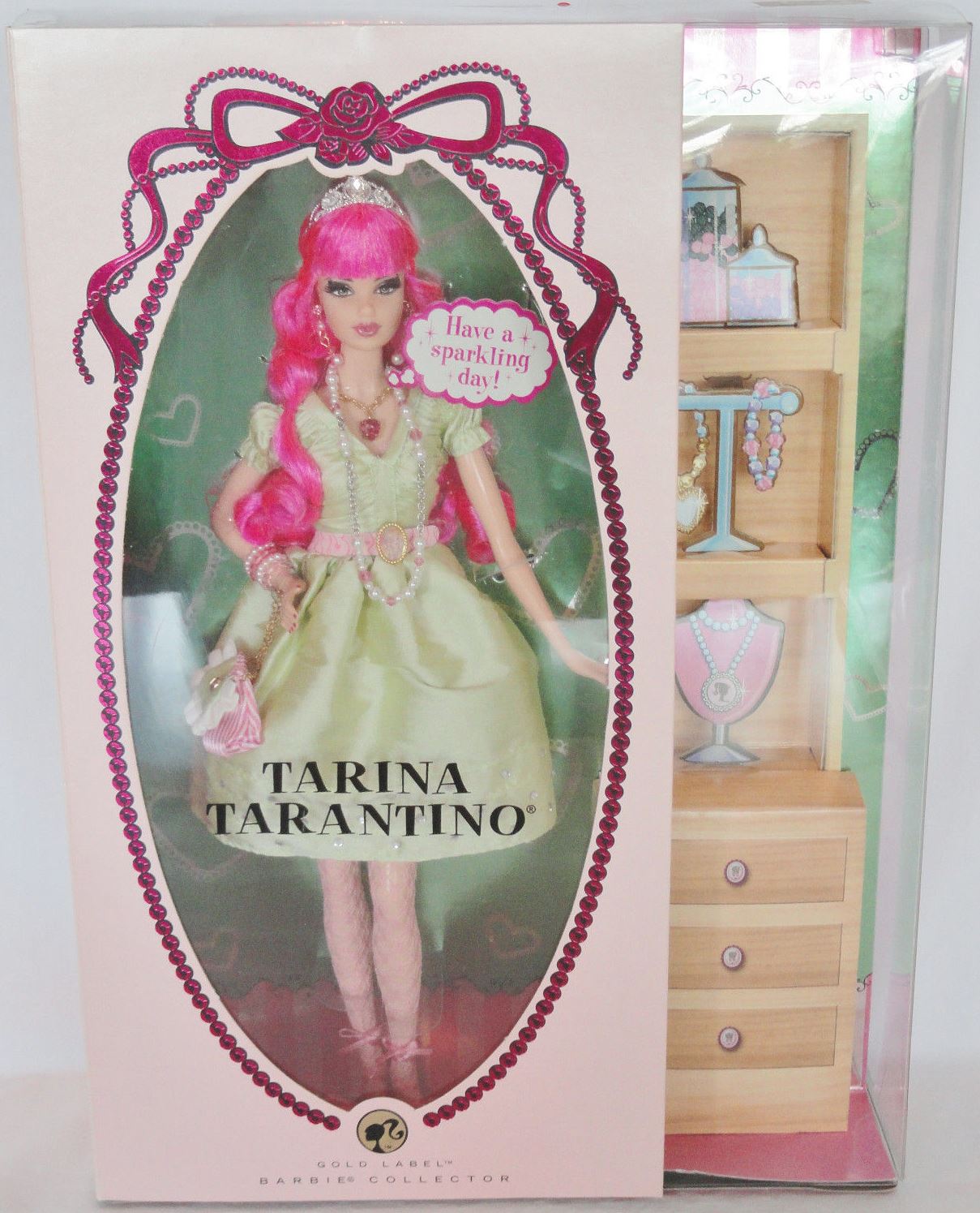商品サイズ 【TARINA TARANTINO × Barbie】丸型 ペンダント ネック