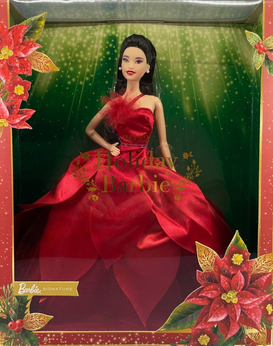 2022 holiday barbie doll
