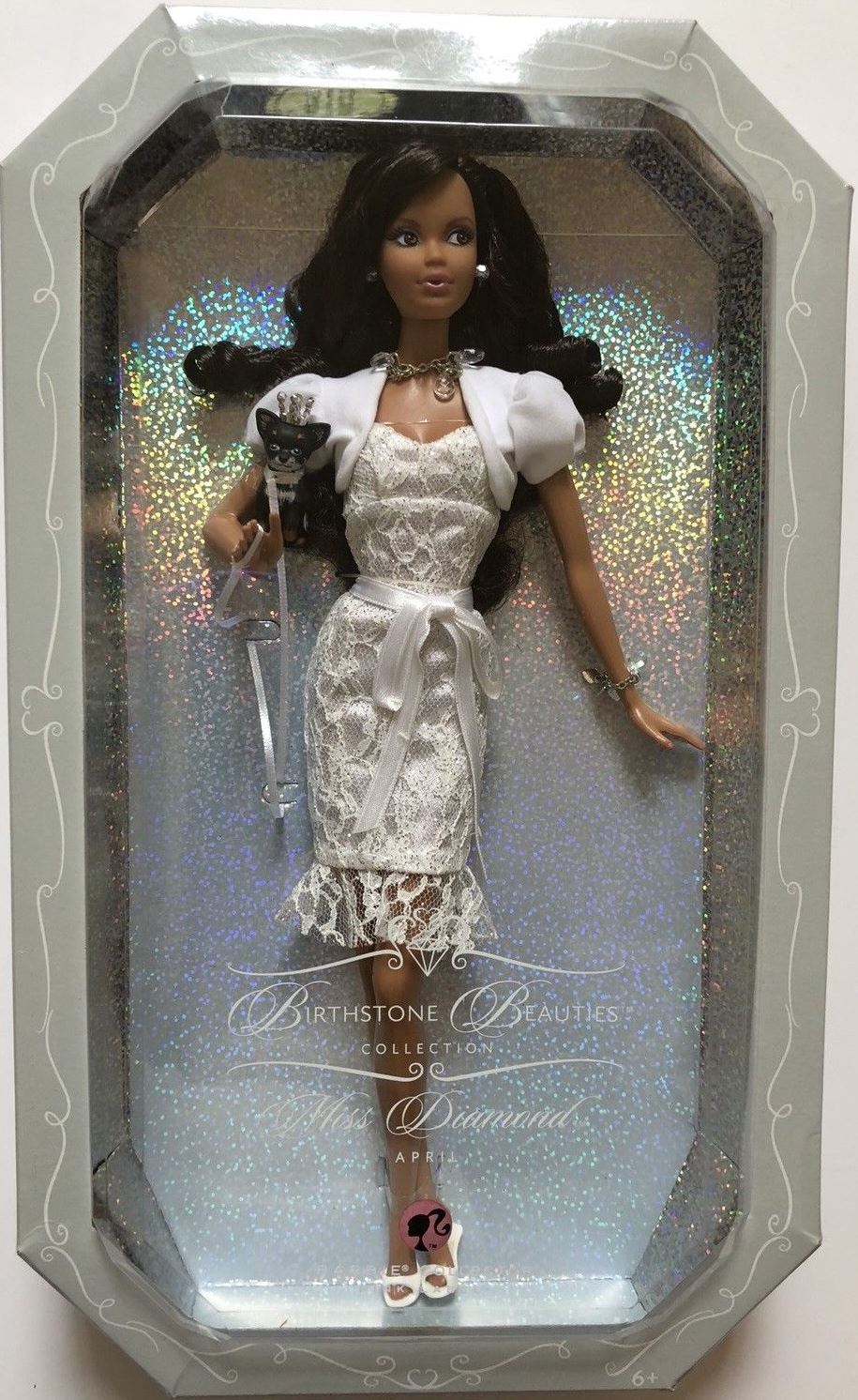 桜瑪瑙 Barbie Collection Birthstone Beauties African American - Diamond April  - L7575 by Barbie