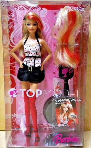 Barbie top sale model hair wear