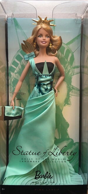 Barbie Collector Dolls of the World Statue of Liberty Doll