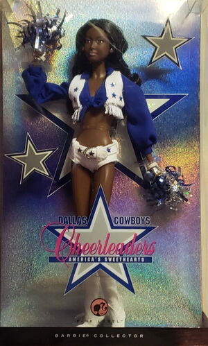 NFL Dallas Cowboys Cheer Uniform for Dolls