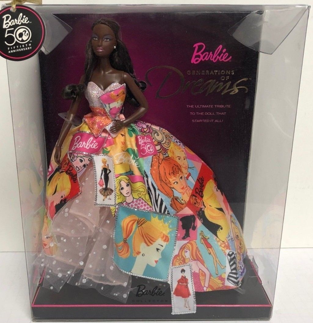 50th anniversary barbie generations of dreams collectors doll sale