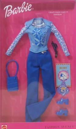 Vêtement Poupée Barbie Fashion Avenue – Collection London Tour 2001