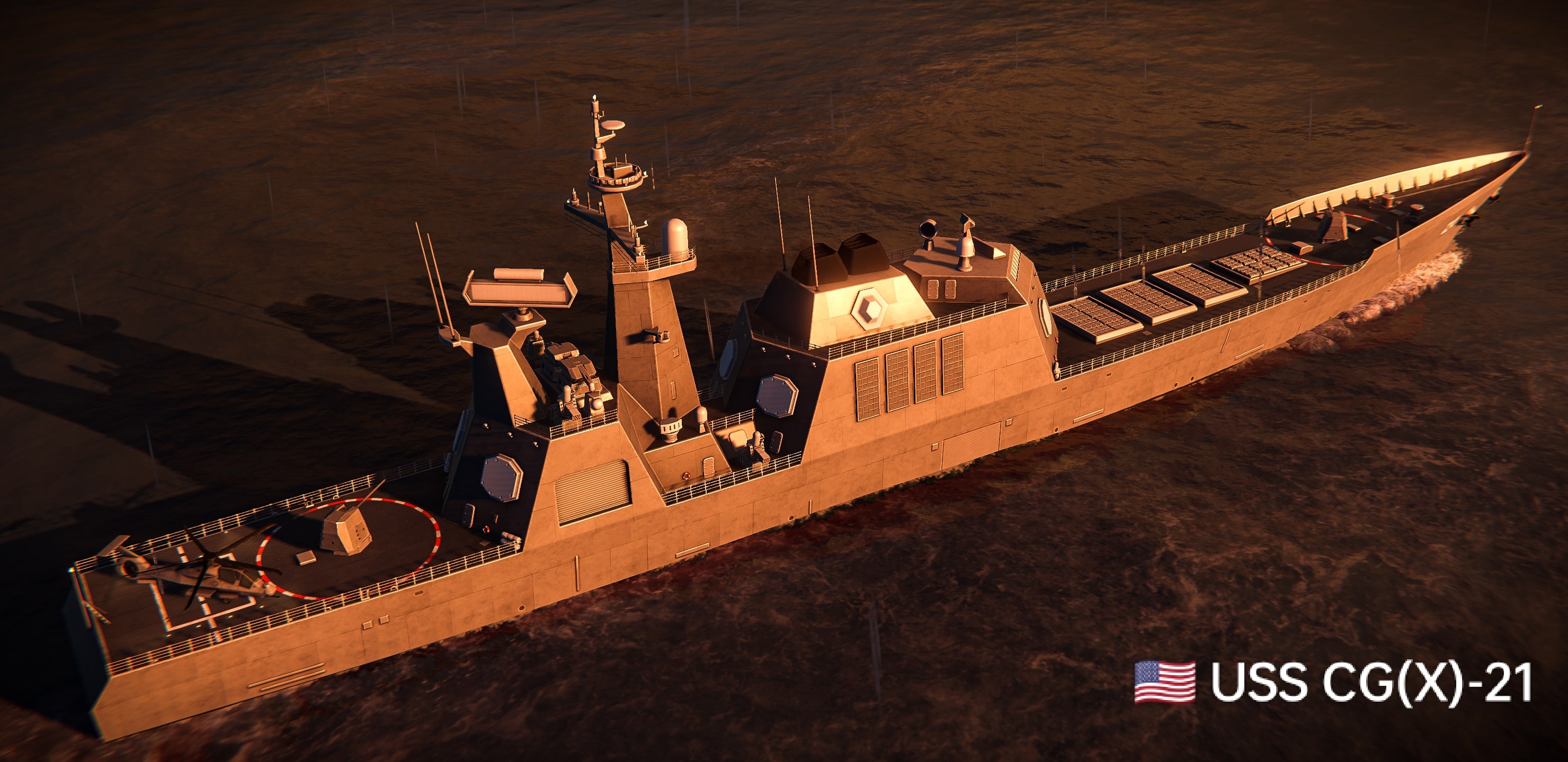USS CG(X)-21 | Modern Warships Wiki | Fandom