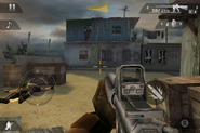 The MN106's appearance in first-person.