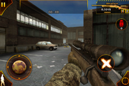 The M40A3's appearance in first-person.