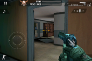 The Vulture's appearance in first-person.