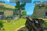The MN106's appearance in first-person.