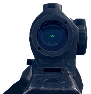 Reticle of the High-MOA RDS on the SOCAR-S A1.