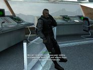 Anderson holding a MC81 in the ending cutscene for Surgical Strikes.