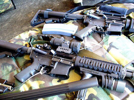 SWAT team weapons