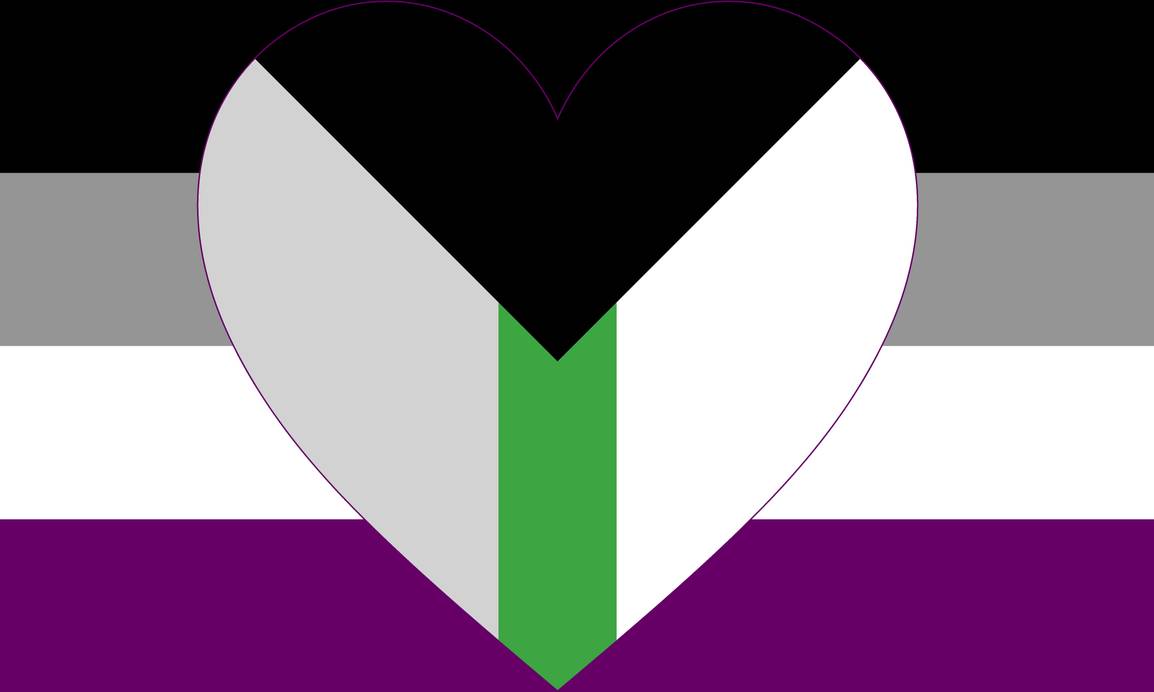 데미로맨틱 에이섹슈얼demiromantic Asexual Mogai Pride Flag 위키 Fandom 4854