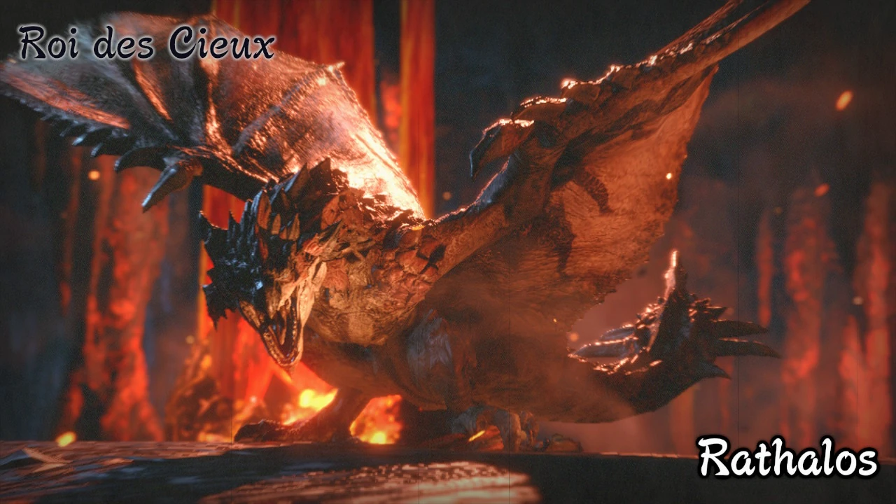 Salamandre élémentaire de lave – Figurine JDR, image size:1280x720