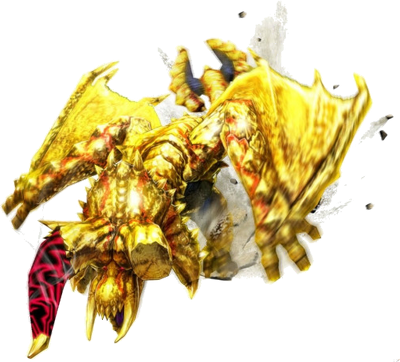 MHXR-Gilded Diablos Render 001