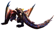 Render Tigrex frénétique sur MH4