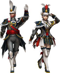 FrontierGen-Poborumu Armor (Blademaster) Render 2