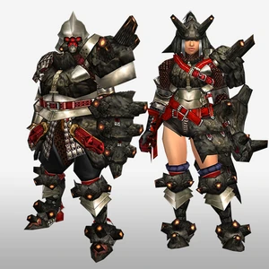 FrontierGen-Gurabide G Armor (Gunner) (Front) Render