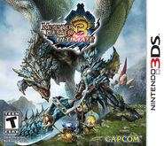 La jaquette de la version 3DS USA/PAL de MH3U