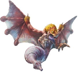 MHWI-Coral Pukei-Pukei Render 001