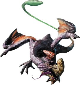 Purple Gypceros MH4 Render