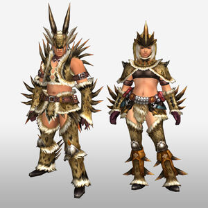 FrontierGen-Hejji G Armor (Blademaster) (Front) Render