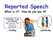 Reported speech