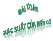 Bài toán xác suất