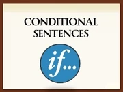 Conditional sentence