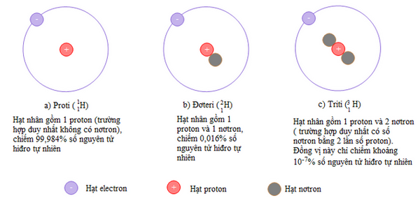 Hạt nhân nguyên tử của Hidro